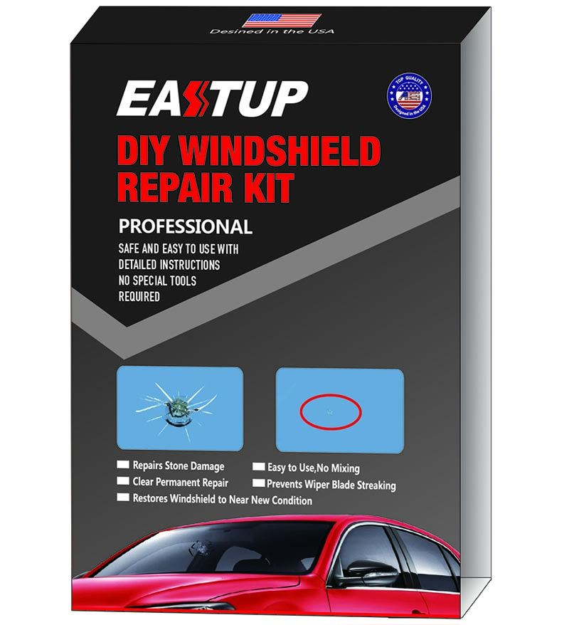 EASTUP Adhesive Seal for Windshield Repair 4 Pieces 
